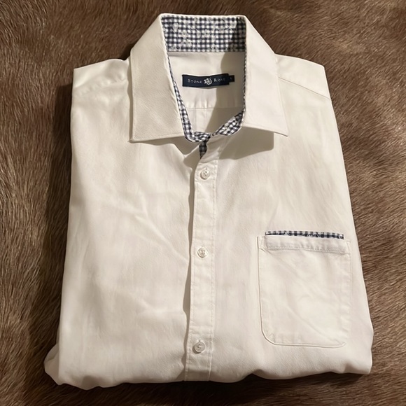 Men’s Stone Rose Dress Shirt - Picture 1 of 4